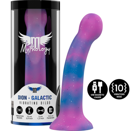 MYTHOLOGY - DION GALACTIC DILDO S - VIBRATOR WATCHME WIRELESS TECHNOLOGY COMPATIBLE - Bild 3