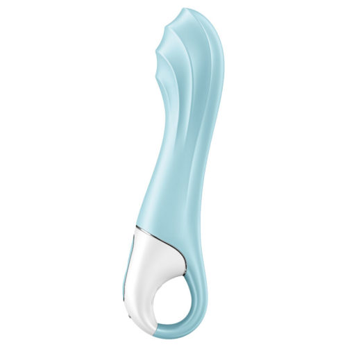 SATISFYER - AIR PUMP VIBRATOR 5+ INFLATABLE G-SPOT VIBRATOR APP BLUE - Image 2