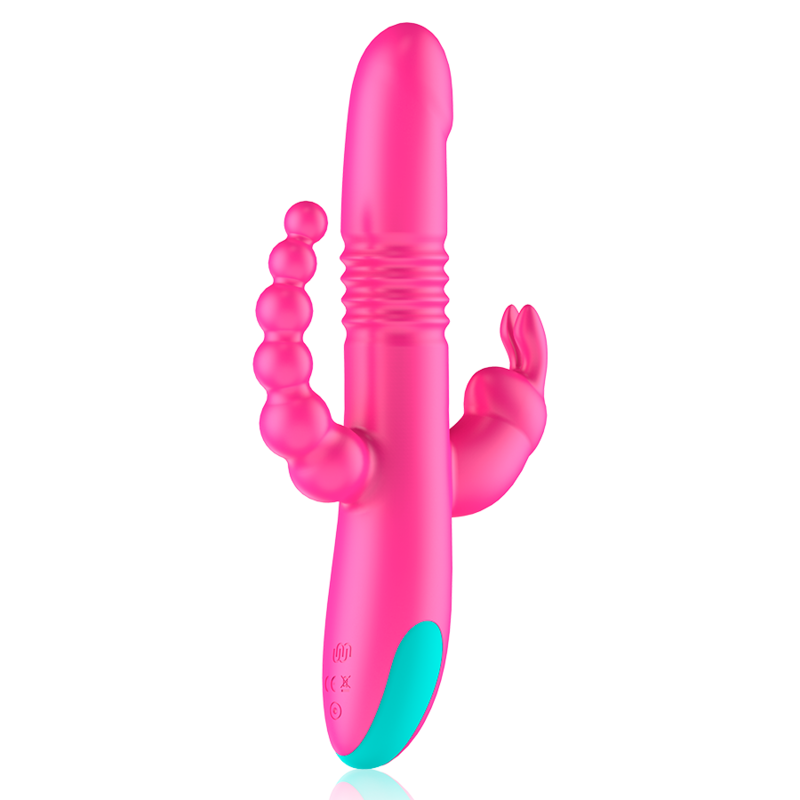 HAPPY LOKY - DONALD TRIPLE STIMULATION: ANAL, G-SPOT CLITORAL WATCHME WIRELESS TECHNOLOGY COMPATIBLE - Bild 5