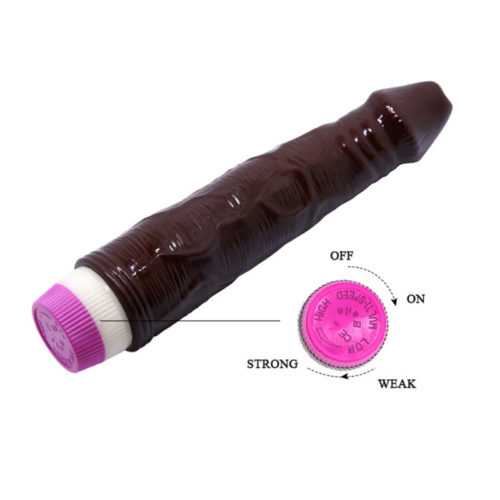 BAILE - WAVES OF PLEASURE VIBRATOR 23 CM BROWN - Bild 4