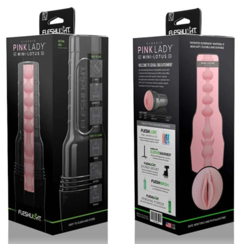 FLESHLIGHT - PINK LADY MINI-LOTUS MASTURBATOR - Image 3