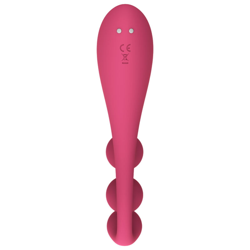 SATISFYER - TRI BALL 1 MULTI VIBRATOR RED - Image 3