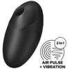 Satisfyer Vulva Lover 3 lufttrycksstimulator svart