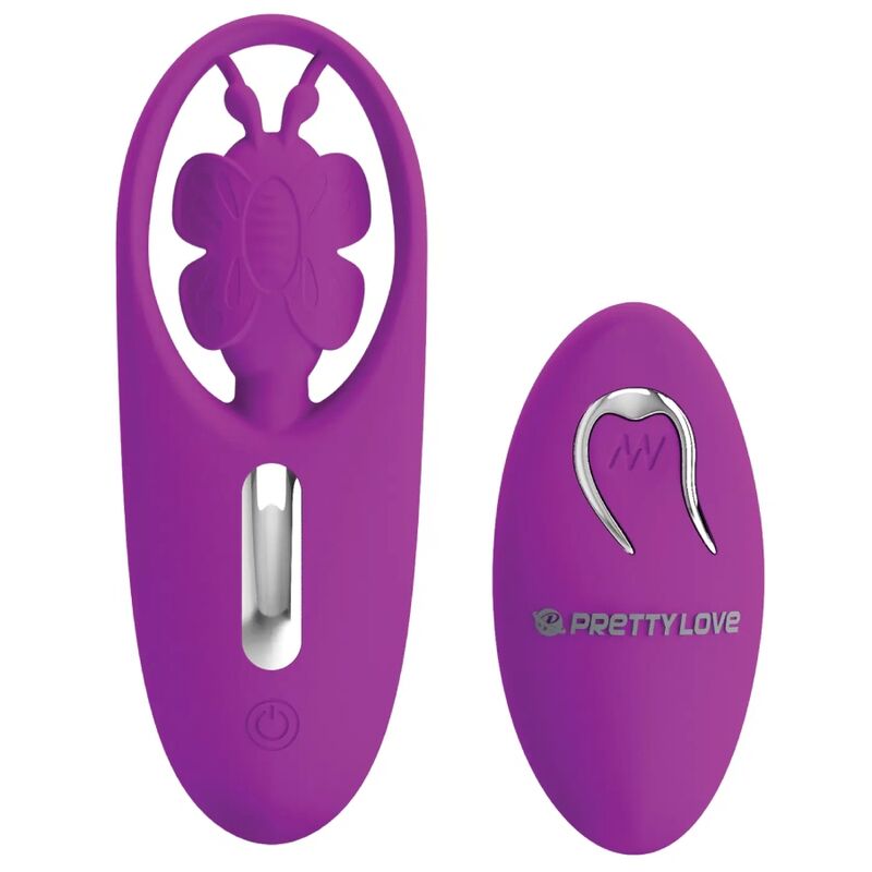 PRETTY LOVE - DANCING BUTTERFLY STIMULATOR FOR PANTIES WITH REMOTE CONTROL LILAC - Bild 2