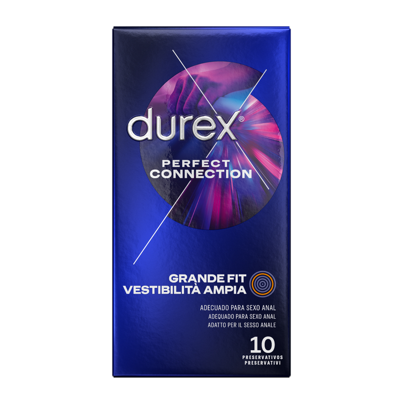 DUREX - PERFECT CONNECTION SILICONE EXTRA LUBRIFICATION 10 UNITS - Bild 2