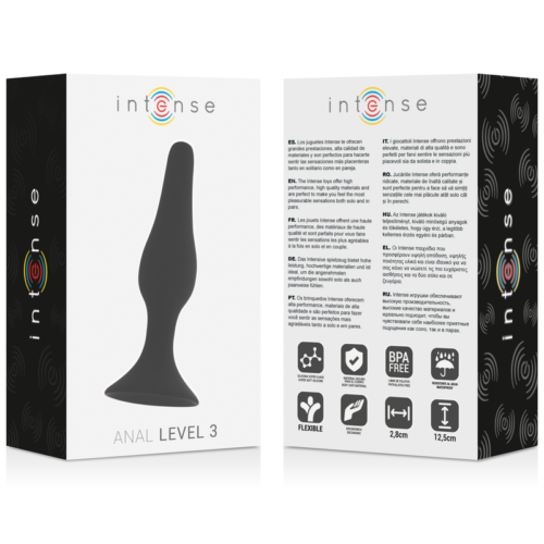 INTENSE - ANAL LEVEL 3 12.5CM BLACK - Image 4