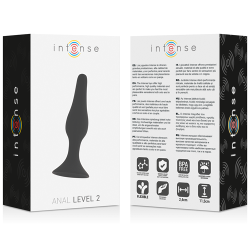 INTENSE - ANAL LEVEL 2 11.5CM BLACK - Image 3