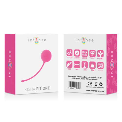 INTENSE - KISHA FIT ONE SILICONE KEGEL FUCHSIA - Image 3