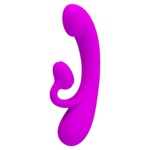 PRETTY LOVE - SINCERE VIBRATOR AND CLITORIS SUCKER PURPLE SILICONE - Image 2