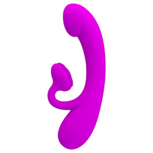 PRETTY LOVE - SINCERE VIBRATOR AND CLITORIS SUCKER PURPLE SILICONE - Image 4