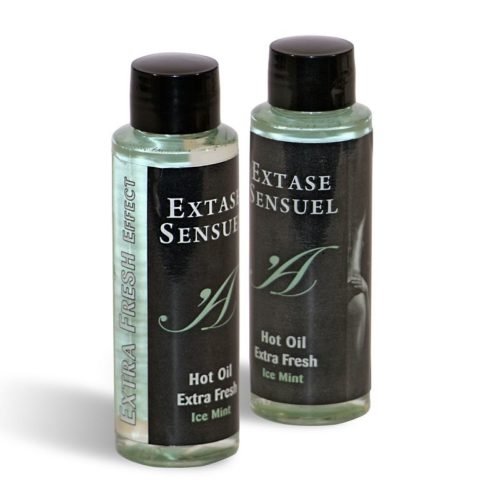 EXTASE SENSUAL - MASSAGE OIL WITH EXTRA FRESH ICE EFFECT 100 ML - Bild 2