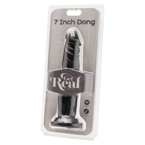 GET REAL - DONG 18 CM BLACK - Bild 2