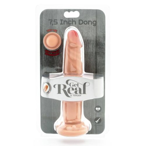 GET REAL - DUAL DENSITY DONG 19 CM SKIN - Bild 3