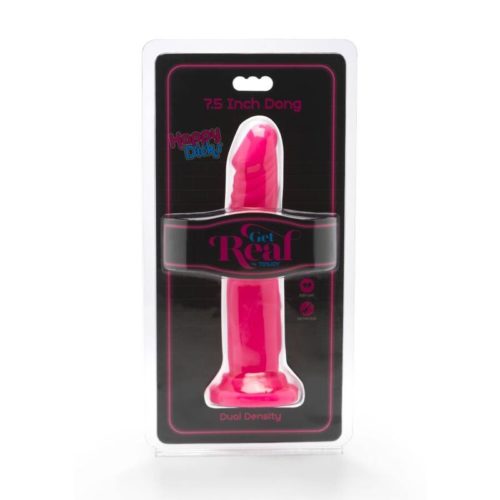 GET REAL - HAPPY DICKS DONG 19 CM PINK - Bild 2