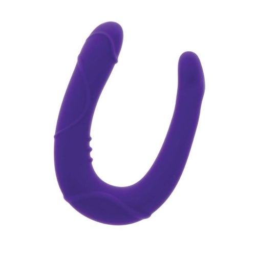 GET REAL - VOGUE MINI DOUBLE DONG PURPLE - Image 2