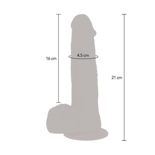 GET REAL - ROTATING BEADS VIBRATING DILDO SKIN - Image 5