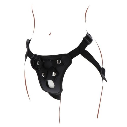 GET REAL - STRAP-ON PLEASURE HARNESS BLACK - Image 5