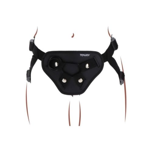 GET REAL - STRAP-ON DELUXE HARNESS BLACK - Image 4