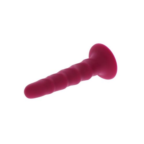 GET REAL - RIBBED DONG 12 CM RED - Bild 4