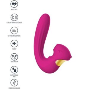 Xocoon Celestial Love vibrator fuchsia