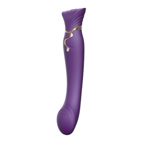 ZALO - QUEEN SET PULSE WAVE CLIT STIM PURPLE - Bild 3