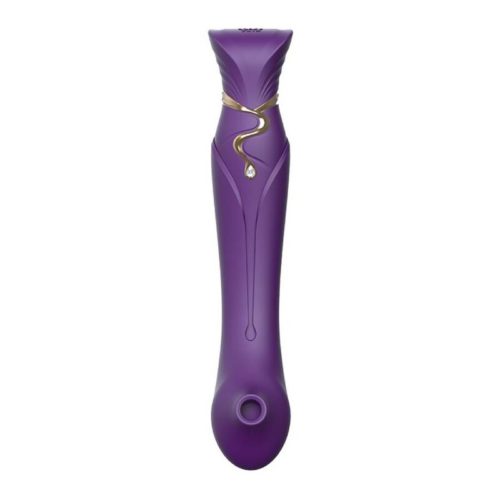 ZALO - QUEEN SET PULSE WAVE CLIT STIM PURPLE - Bild 5