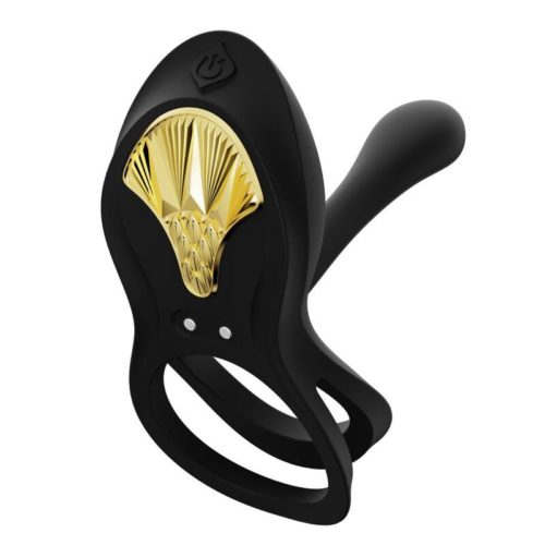 ZALO - BAYEK VIBRATING COUPLES RING BLACK - Bild 2