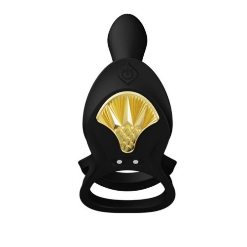 ZALO - BAYEK VIBRATING COUPLES RING BLACK - Bild 4