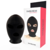 Darkness – svart BDSM-mask för mun och ögon
