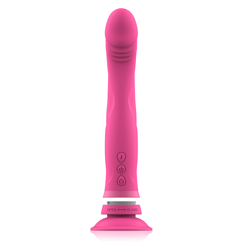 INTENSE - MICHELANGELO PINK SILICONE VIBRATOR DILDO - Bild 4
