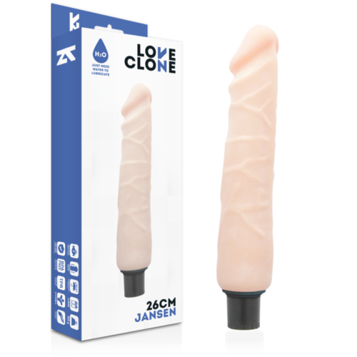 LOVECLONE - JANSEN SELF LUBRICATION VIBRATOR 26 CM -O- 4.2 CM - Image 2