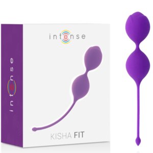 Intense Kisha Fit – bäckenbottentränare, silikon, lila