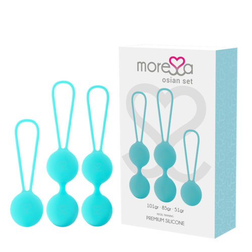 MORESSA - OSIAN SET PREMIUM TURQUOISE SILICONE