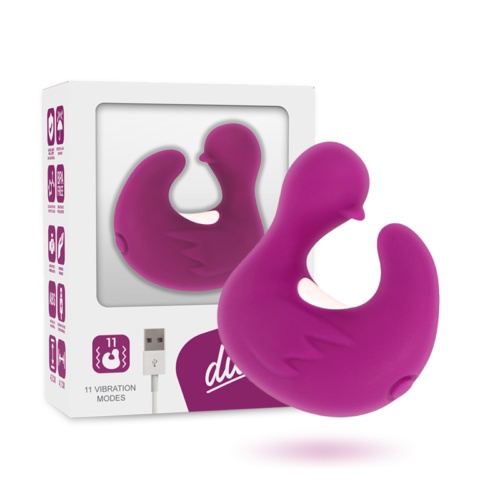 COVERME - DUCKYMANIA RECHARGEABLE SILICONE STIMULATING DUCK THIMBLE - Bild 2