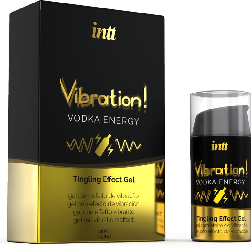 INTT - POWERFUL INTIMATE STIMULANT LIQUID VIBRATING GEL VODKA 15ML - Image 2