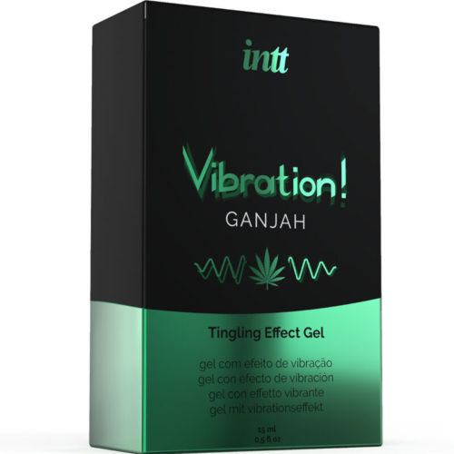 INTT - POWERFUL INTIMATE STIMULANT LIQUID VIBRATING GEL CANNABIS 15ML - Bild 3