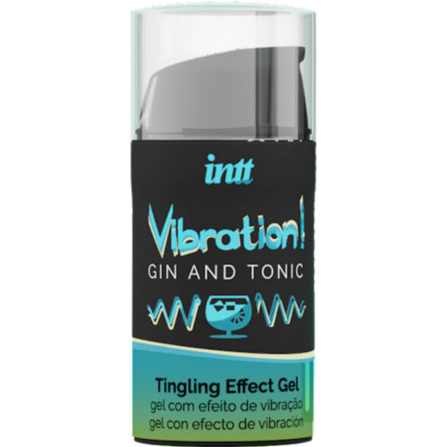 INTT - POWERFUL INTIMATE STIMULANT LIQUID VIBRATOR GEL GIN  TONIC 15ML