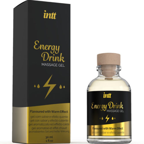 INTT MASSAGE  ORAL SEX - MASSAGE GEL WITH FLAVORED ENERGY CA DRINK AND HEATING EFFECT - Bild 2