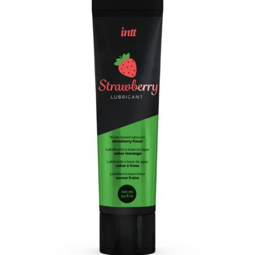 INTT LUBRICANTS - INTIMATE WATER-BASED LUBRICANT STRAWBERRY FLAVOR