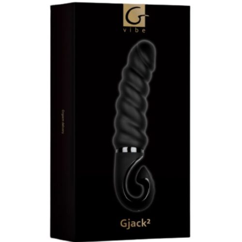 G-VIBE - G-JACK 2 - BLACK VIBRATING DILDO - Bild 5