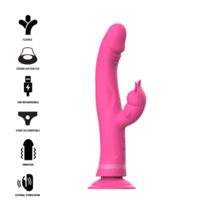 Intense Julio – rabbitvibrator, rosa
