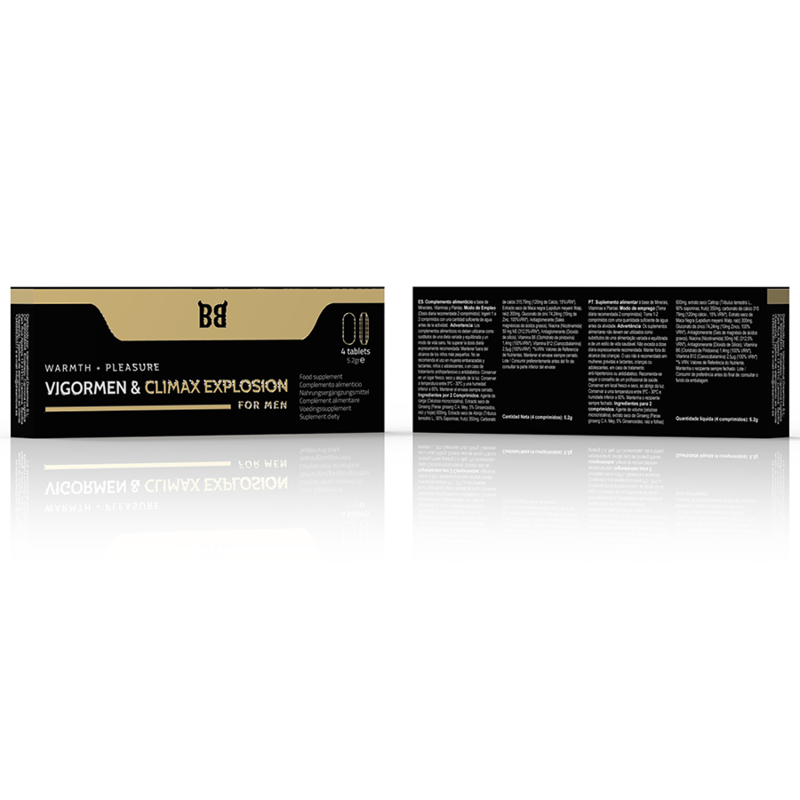 BLACK BULL - VIGORMEN CLIMAX EXPLOSION GREATER PLEASURE FOR MEN 4 CAPSULES - Bild 3