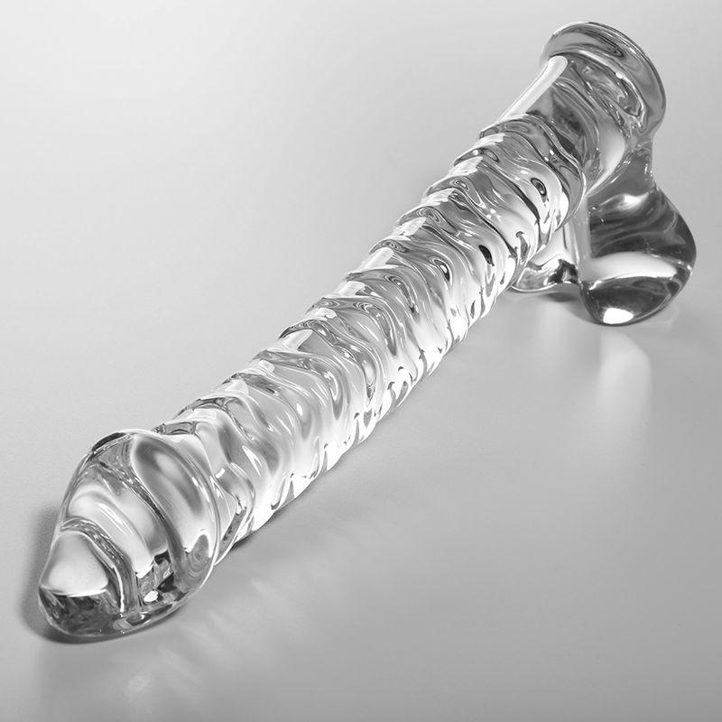 NEBULA SERIES BY IBIZA - MODELO 23 DILDO CRISTAL TRANSPARENTE 21.5 CM -O- 4 CM - Image 2
