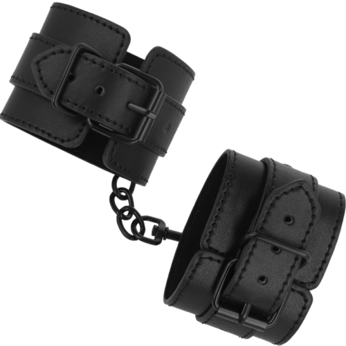 INTENSE - FETISH VEGAN LEATHER HANDCUFFS - Image 2