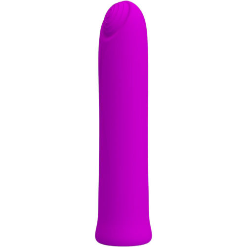 PRETTY LOVE - CURTIS MINI SUPER POWER VIBRATOR 12 VIOLET SILICONE VIBRATIONS - Image 2