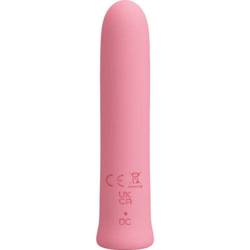 PRETTY LOVE - CURTIS MINI SUPER POWER VIBRATOR 12 PINK SILICONE VIBRATIONS - Image 3