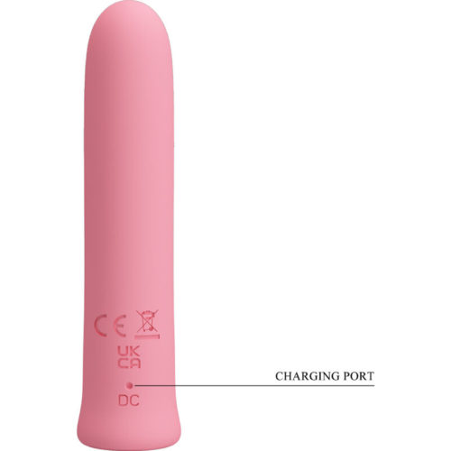 PRETTY LOVE - CURTIS MINI SUPER POWER VIBRATOR 12 PINK SILICONE VIBRATIONS - Image 4