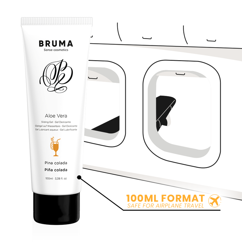 BRUMA - ALOE VERA SLIDING GEL PINA COLADA FLAVOR 100 ML - Image 3