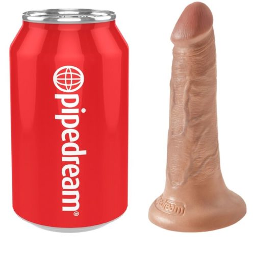 KING COCK - REALISTIC PENIS 12 CM CARAMEL - Bild 5