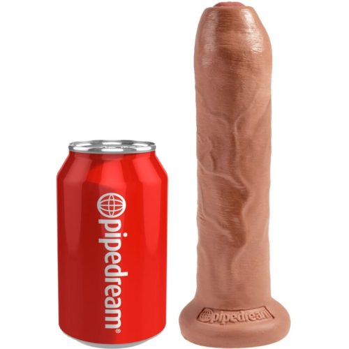 KING COCK - UNCUT REALISTIC PENIS 17.8 CM CARAMEL - Bild 2